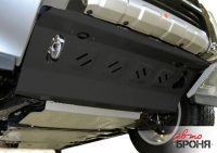 Защита радиатора Сталь, Mitsubishi Pajero IV 2011-, V - 3.0; 3.2d(188л.с.; 200л.с.); 3.8/Mitsubishi Pajero III 1999-2006, V - все/Mitsubishi Pajero IV 2006-2011, V - 3.0; 3.2d(188л.с.; 200л.с.); 3.8