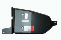 Защита левого бензобака VW "Tiguan" (2007-) сталь