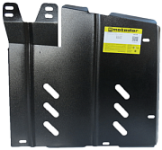 Защита (Бензобак)Nissan Terrano (2014-) Бензиновый двигатель: 1,6, 2,0.Привод на все колеса. 2 мм,