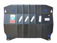 Защита картера и КПП (двигателя и коробки) Сузуки Свифт (2011) (сталь 2мм)