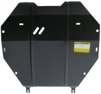 Защита (двигатель, КПП) VW Transporter T5, все объемы, 2003-, МКПП, сталь 2мм,