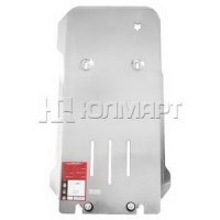 Защита {КПП и РК} AUDI Q 7 - для 1021 (2006 - 2014) 4,2 TDI (кузов: 4) алюминий