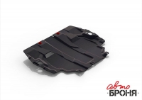 Защита картера + КПП + крепеж, Сталь, Volkswagen Caddy 2015-, V - 1.6