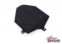 Защита топливного бака + крепеж, АвтоБРОНЯ, Сталь, Hyundai Tucson 2015-, V - 1.6T(177л.с); 2.0; 2.0d/Kia Sportage 2016-, V - 1.6T(177л.с); 2.0; 2.0d