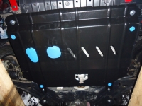 Защита картера + крепеж Hyundai Solaris/KIA Rio 1.4/1.6i 11>