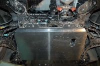 Защита картера Santa Fe + пыльник