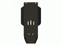 защита {КПП и РК} CHEVROLET Tracker (2000 - 2004) 1,6; 2,0 ; алюмин. 5 мм, Гибка, 4,9кг., 1 лист