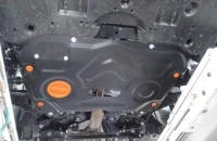 Защита картера двигателя и КПП Тойота RAV 4 2019-/Camry 2018- V-все (сталь 1.5 мм)