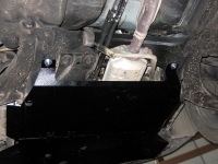 Защита картера и КПП, KIA Carens (FJ), 1,6; 1,8, 2000 - 2006, сталь 2 мм