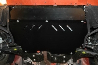 Защита {картера и КПП} SKODA Fabia (2002 - 2007) 1,4 60hp-68hp (кузов: 6) сталь 2 мм, Гибка, 7,74кг.