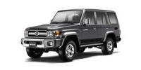 Защита радиатора Land Cruiser 76, 2010-