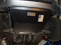 Защита {картера и КПП} TOYOTA RAV 4 под кенгурятник "кобра" Т1251, Т1255 (1994 - 2000) 1,8; 2,0