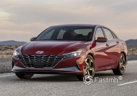 Защита картера и кпп Hyundai Elantra VII (CN7) 2021-  V-all 