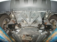 защита {картера} CHEVROLET Niva (Lada 2123) (2003 -) 1,7 ; сталь 2 мм, Штамповка, 10,59кг., 1 лист