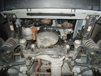 защита {картера} CHEVROLET Niva (Lada 2123) (2003 -) 1,7 ; сталь 2 мм, Штамповка, 10,59кг., 1 лист