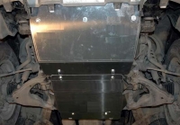 Защита рул и картера Land Cruiser 120 без пыльника 2002-2009 J12