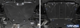 Защита картера + КПП + комплект крепежа, RIVAL, Сталь, Toyota Rav4 2019-, V - 2,0; 2.5 