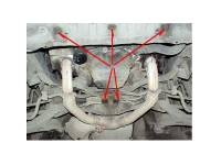 Защита картера Legacy II 1993-1999 2,0; 2,5