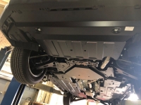 Защита картера SUBARU Forester 18-, 2,0 СVT; 2,5 CVT 4WD, 