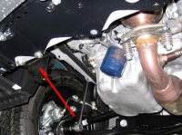 Защита картера Toyota succed/probox 2014- 2WD/4Wd