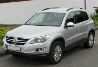 Защита топливного бака Volkswagen Tiguan 4WD (2 части)