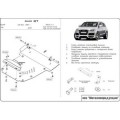 Защита картера, AUDI Q 7 для комплекта offroad (4L), 2,7; 4,2; 2,5TDI; 3,6, 2007 -, AL 5 мм