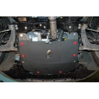 Защита {картера и КПП} CADILLAC BLS (2006 -) 2 ; сталь 2,5 мм, Гибка, 11,9кг., 1 лист	