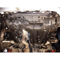 защита {картера и КПП} MITSUBISHI Space Wagon (1998 - 2003) 2,0 GDI; 2,4 GDI (кузов: N5) сталь 2 мм