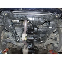 защита {картера и КПП} MITSUBISHI Space Wagon (1998 - 2003) 2,0 GDI; 2,4 GDI (кузов: N5)