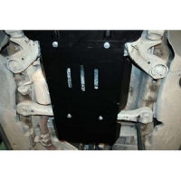 Защита {КПП} VOLKSWAGEN Touareg (2003 - 2010) 3,2; 4,2; 2,5d (кузов: 7LA, 7L6, 7L7) сталь